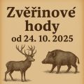 Číst dál: !!!  SRDEČNĚ VÁS ZVEME NA ZVĚŘINOVÉ HODY  !!!  ( o víkendu rezervace nutná )
